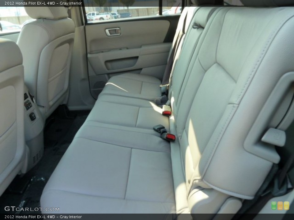 Gray Interior Photo for the 2012 Honda Pilot EX-L 4WD #54156855