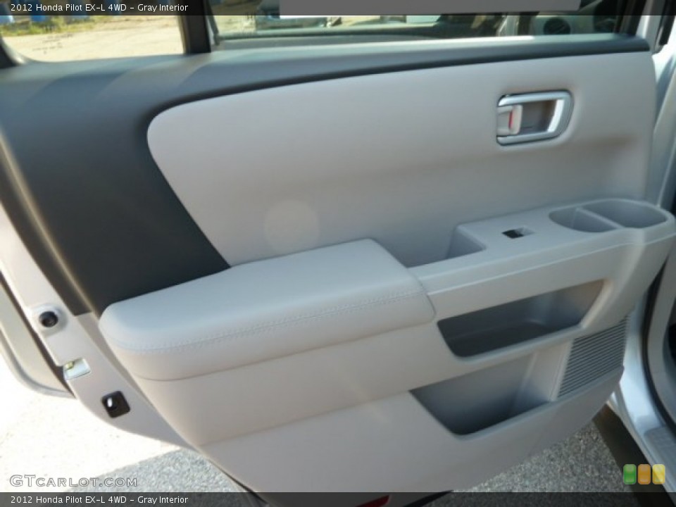 Gray Interior Door Panel for the 2012 Honda Pilot EX-L 4WD #54156879