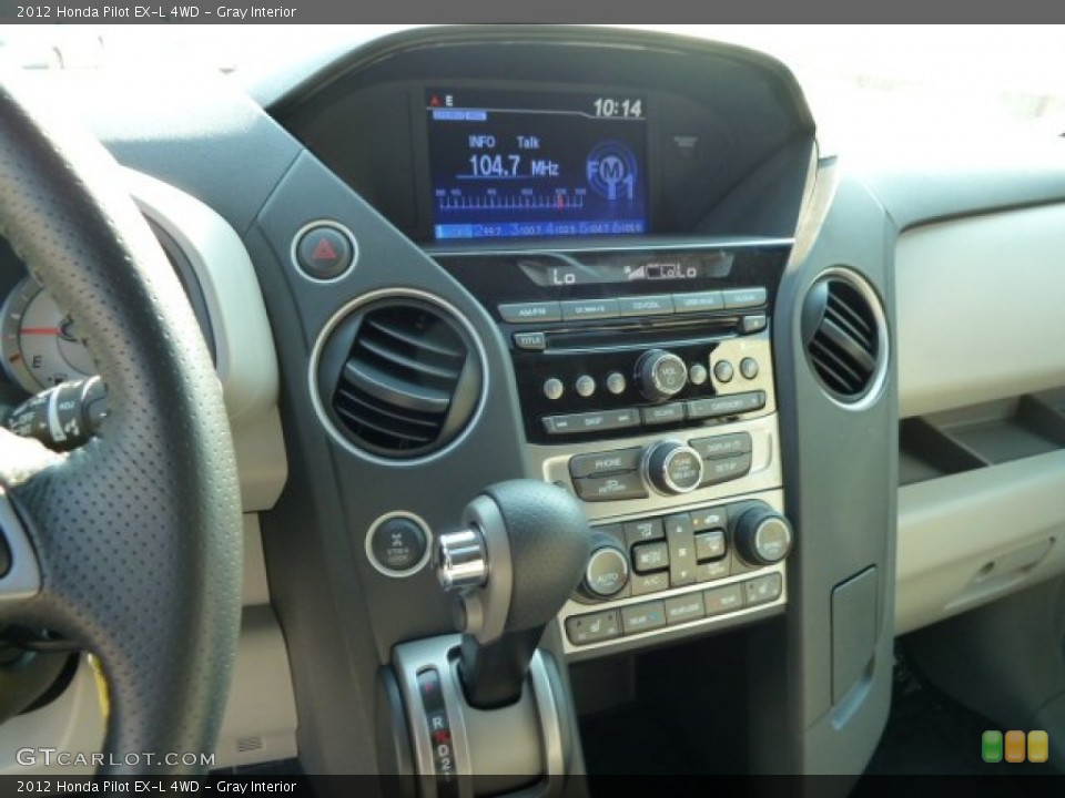 Gray Interior Controls for the 2012 Honda Pilot EX-L 4WD #54156913