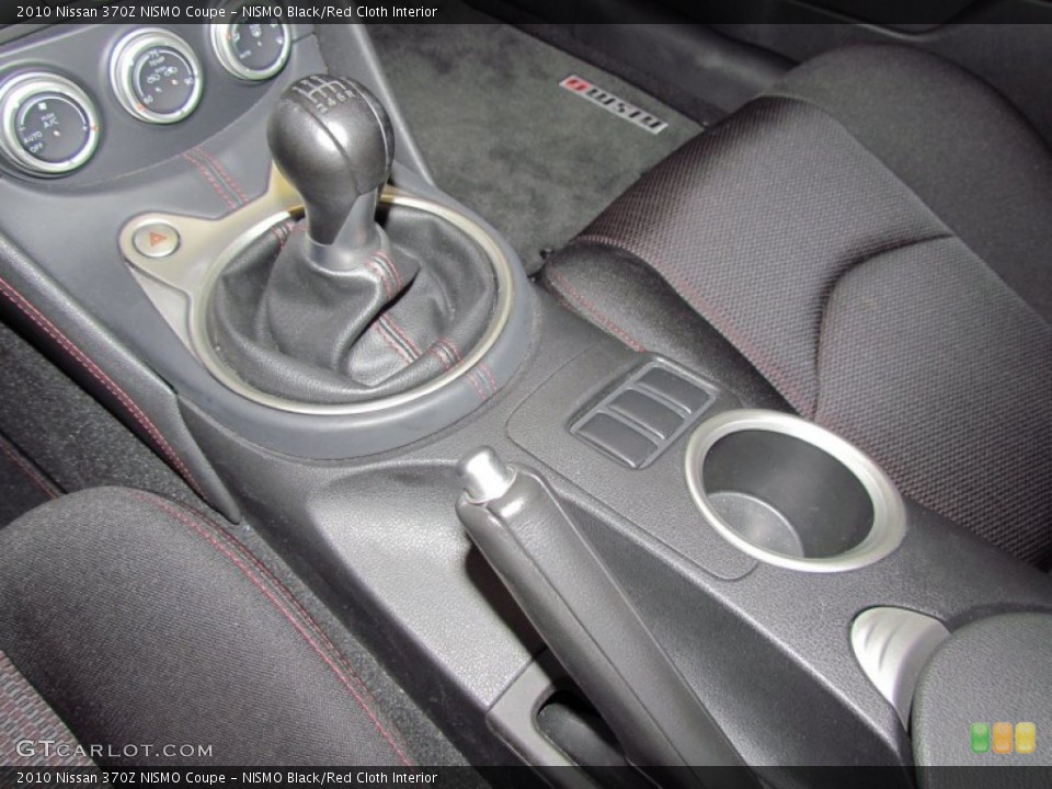 NISMO Black/Red Cloth Interior Transmission for the 2010 Nissan 370Z NISMO Coupe #54157032