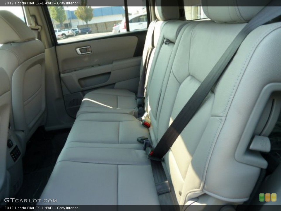 Gray Interior Photo for the 2012 Honda Pilot EX-L 4WD #54157188