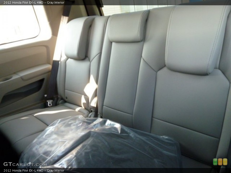Gray Interior Photo for the 2012 Honda Pilot EX-L 4WD #54157197