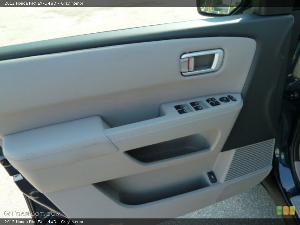 Gray Interior Door Panel for the 2012 Honda Pilot EX-L 4WD #54157221