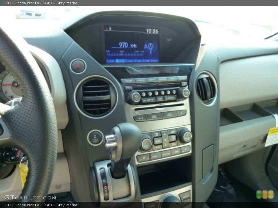 Gray Interior Controls for the 2012 Honda Pilot EX-L 4WD #54157245