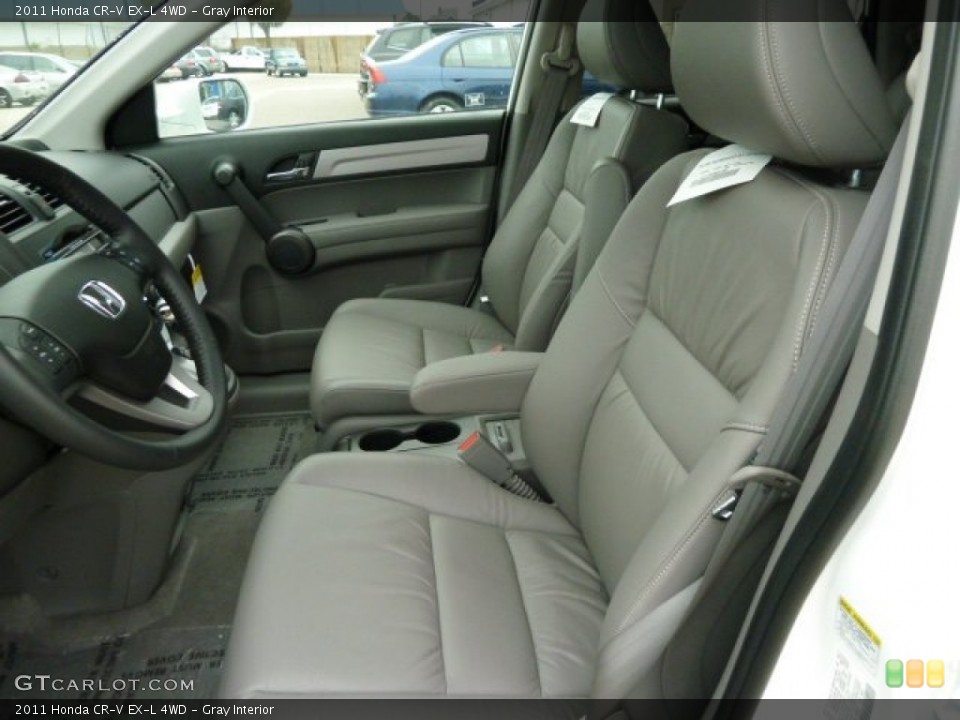 Gray Interior Photo for the 2011 Honda CR-V EX-L 4WD #54158040