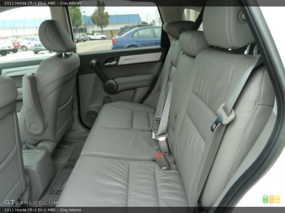 Gray Interior Photo for the 2011 Honda CR-V EX-L 4WD #54158049