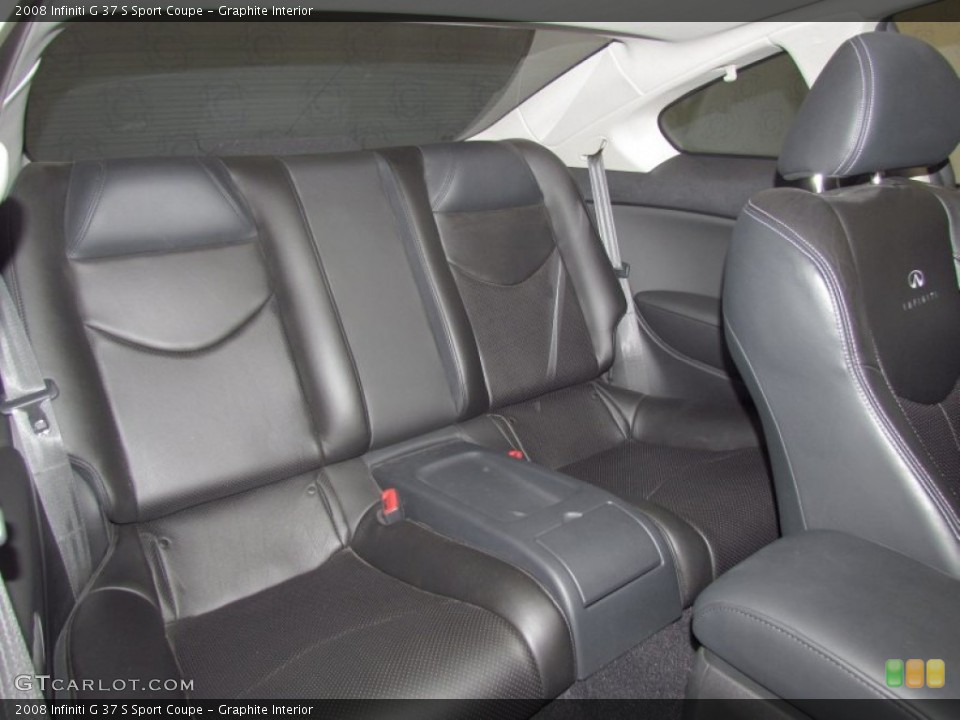 Graphite Interior Photo for the 2008 Infiniti G 37 S Sport Coupe #54161886