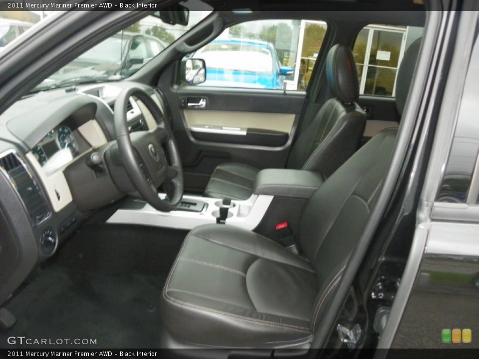 Black Interior Photo for the 2011 Mercury Mariner Premier AWD #54164160