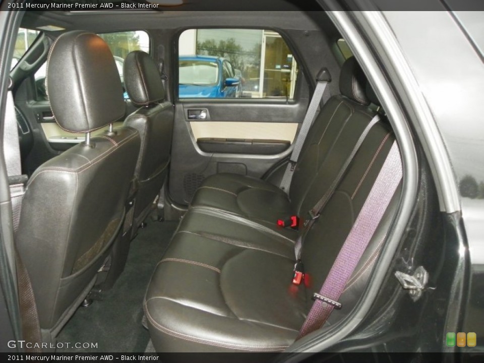 Black Interior Photo for the 2011 Mercury Mariner Premier AWD #54164211