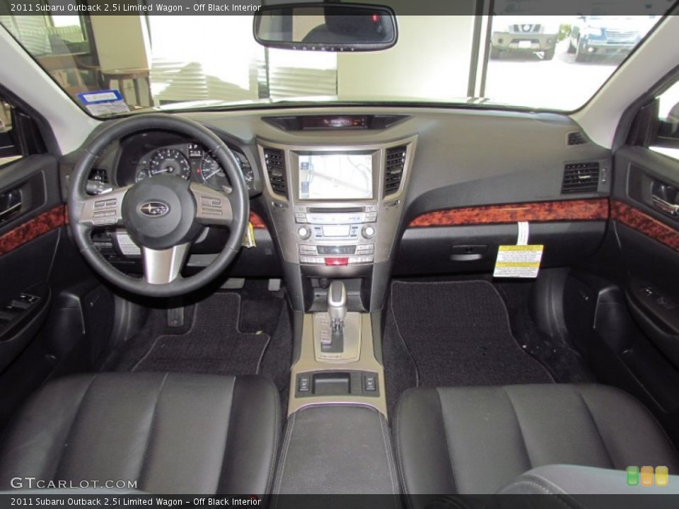 Off Black Interior Dashboard for the 2011 Subaru Outback 2.5i Limited Wagon #54164232