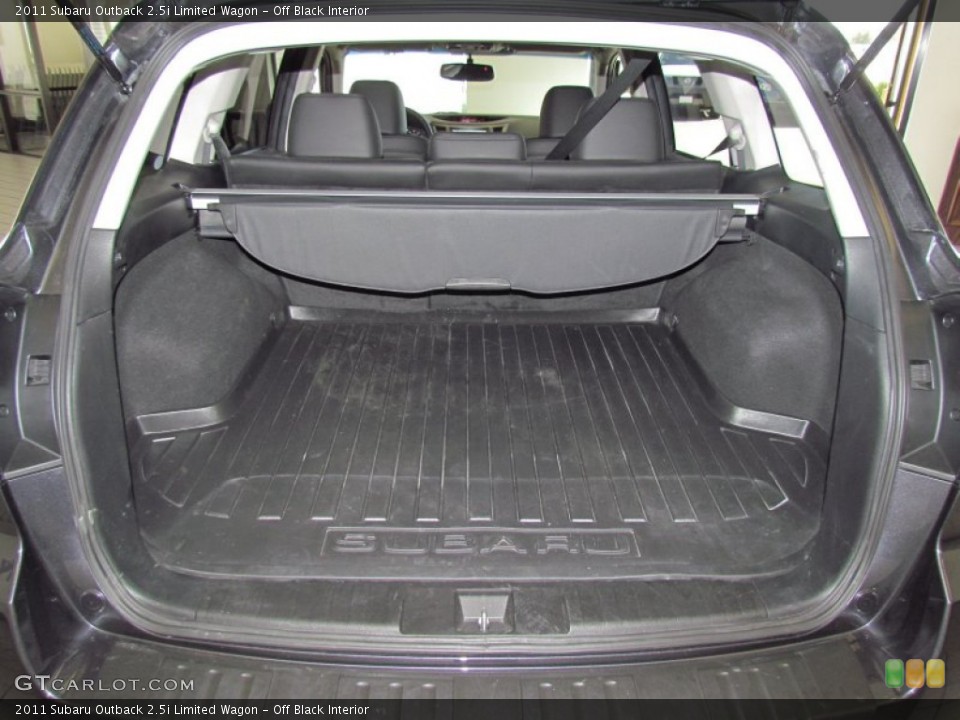 Off Black Interior Trunk for the 2011 Subaru Outback 2.5i Limited Wagon #54164292