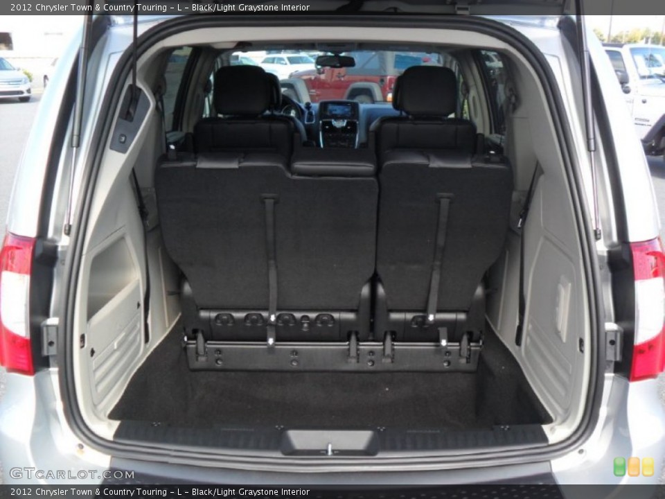 Black/Light Graystone Interior Trunk for the 2012 Chrysler Town & Country Touring - L #54164826