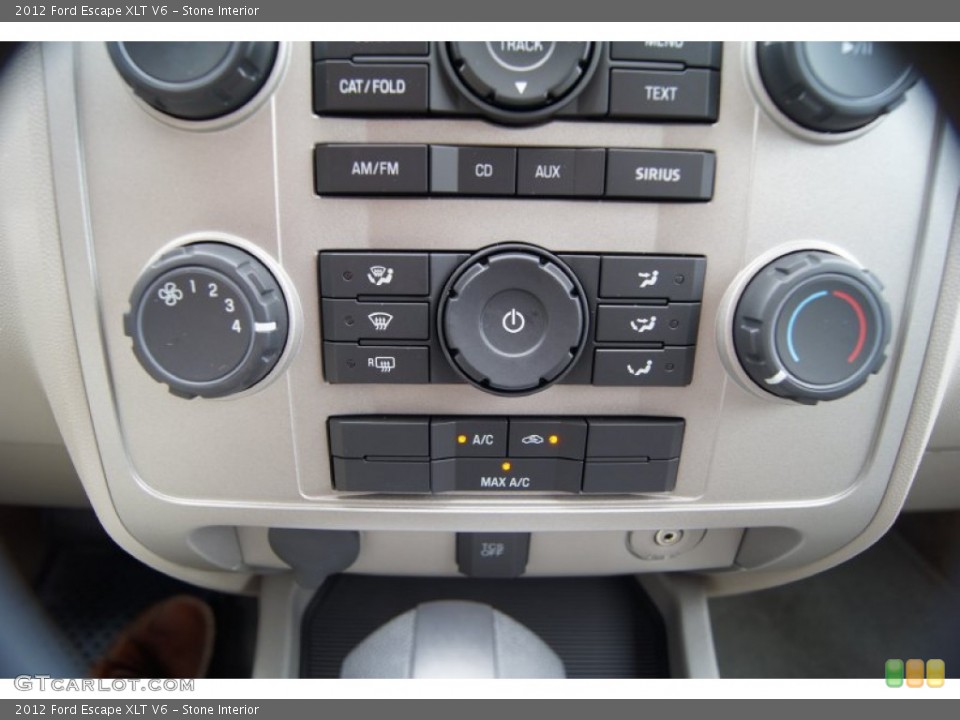 Stone Interior Controls for the 2012 Ford Escape XLT V6 #54165418