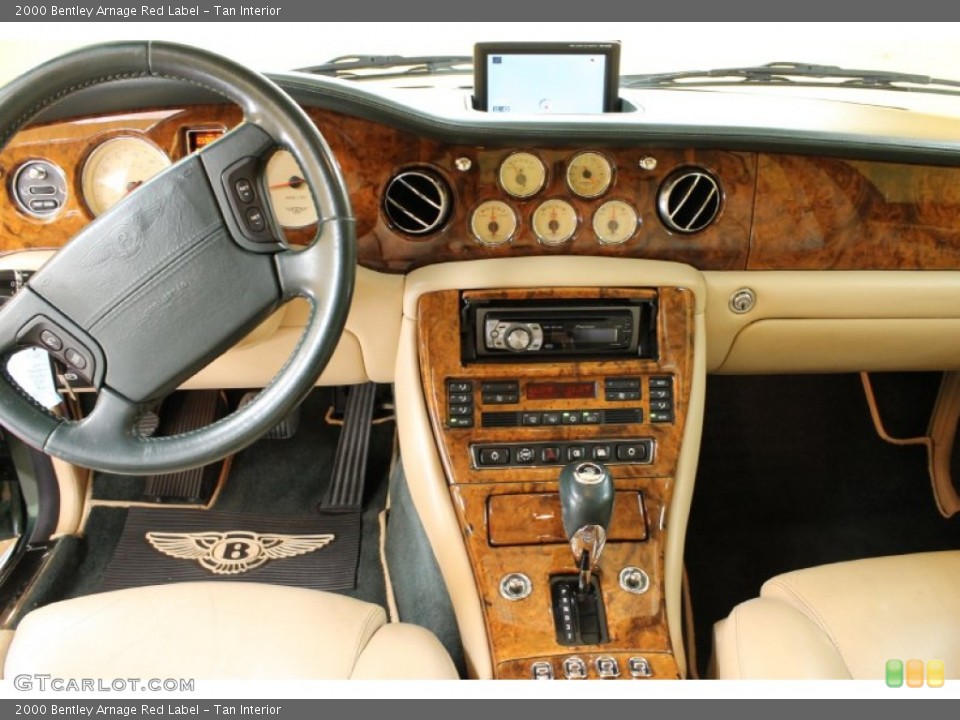 Tan Interior Dashboard for the 2000 Bentley Arnage Red Label #54167245