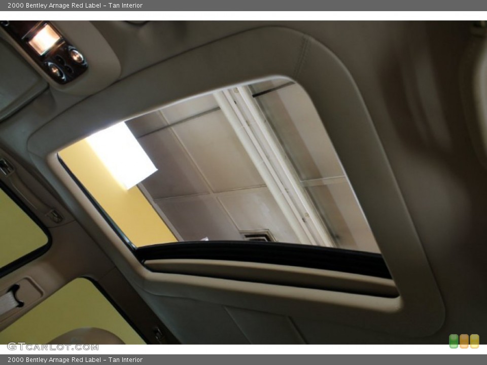 Tan Interior Sunroof for the 2000 Bentley Arnage Red Label #54167296