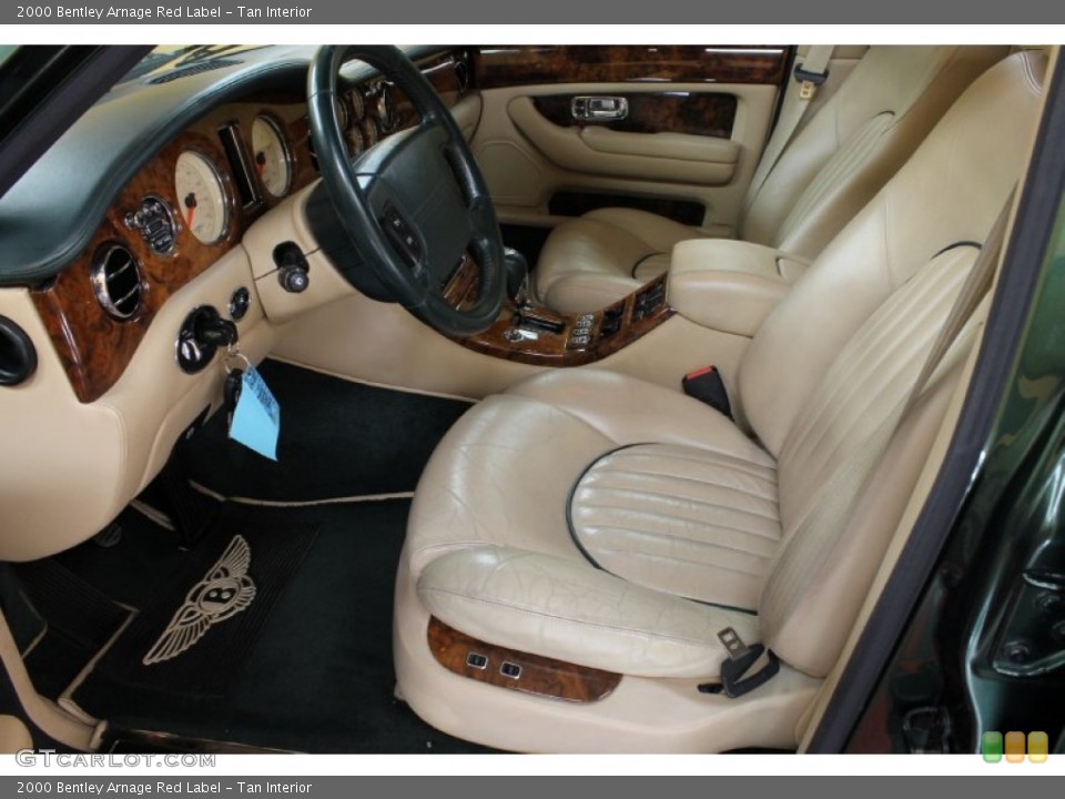 Tan Interior Photo for the 2000 Bentley Arnage Red Label #54167323