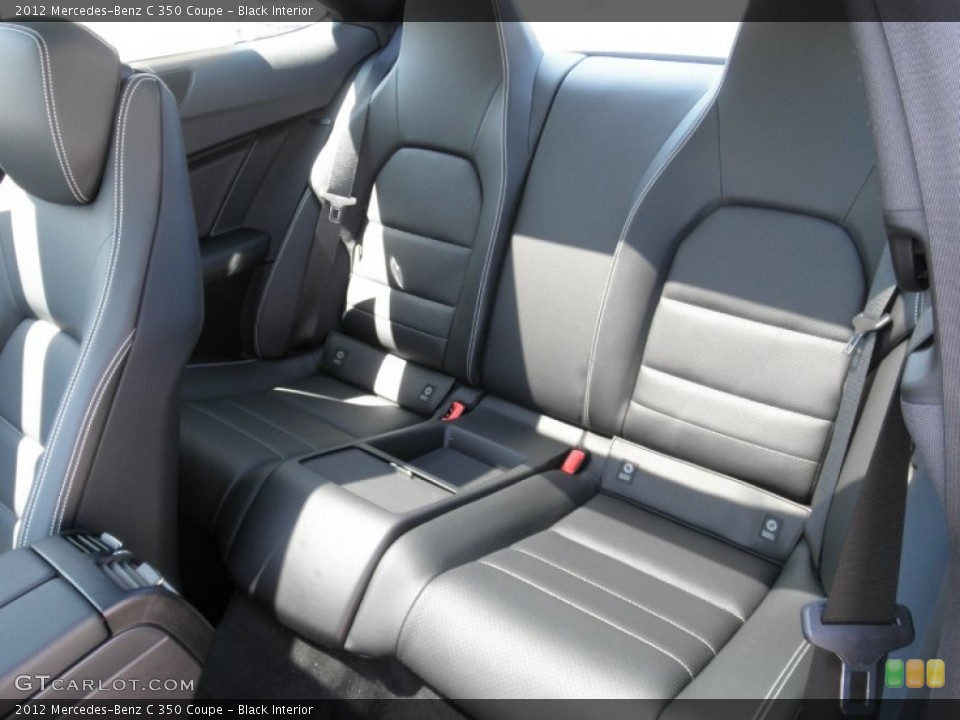 Black Interior Photo for the 2012 Mercedes-Benz C 350 Coupe #54167356