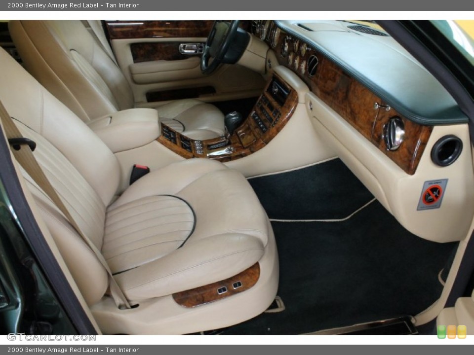 Tan Interior Photo for the 2000 Bentley Arnage Red Label #54167383
