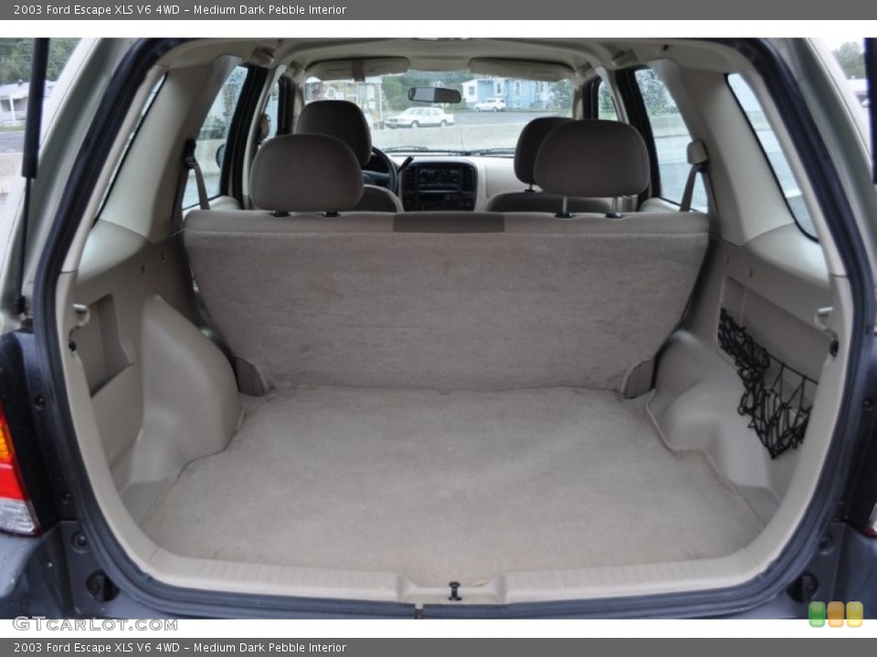 Medium Dark Pebble Interior Trunk for the 2003 Ford Escape XLS V6 4WD #54167872