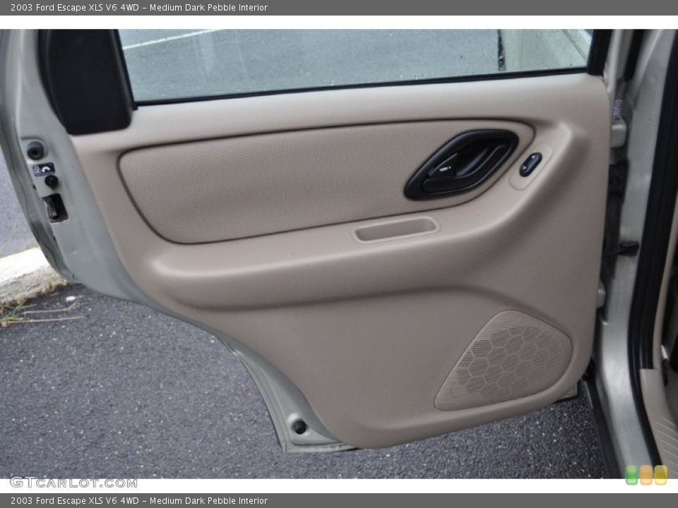 Medium Dark Pebble Interior Door Panel for the 2003 Ford Escape XLS V6 4WD #54167980