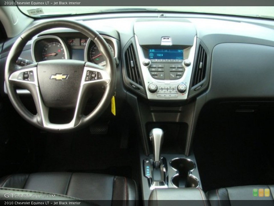 Jet Black Interior Dashboard for the 2010 Chevrolet Equinox LT #54169237