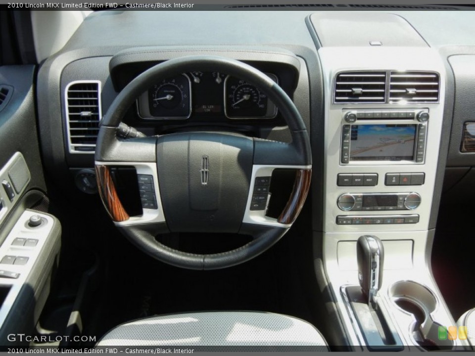 Cashmere/Black Interior Steering Wheel for the 2010 Lincoln MKX Limited Edition FWD #54169497