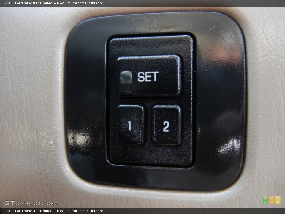 Medium Parchment Interior Controls for the 2003 Ford Windstar Limited #54169966