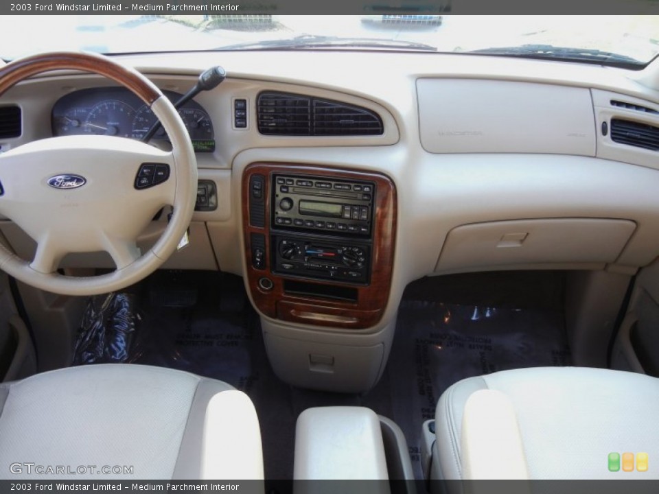 Medium Parchment Interior Dashboard for the 2003 Ford Windstar Limited #54170065