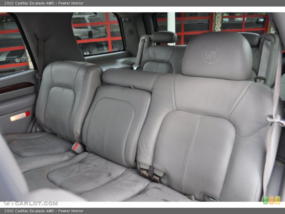 Pewter Interior Photo for the 2002 Cadillac Escalade AWD #54170470