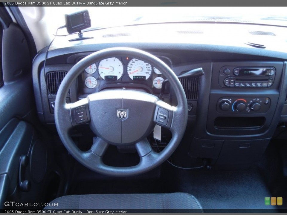 Dark Slate Gray Interior Steering Wheel for the 2005 Dodge Ram 3500 ST Quad Cab Dually #54170647