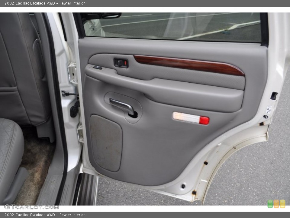 Pewter Interior Door Panel for the 2002 Cadillac Escalade AWD #54170658