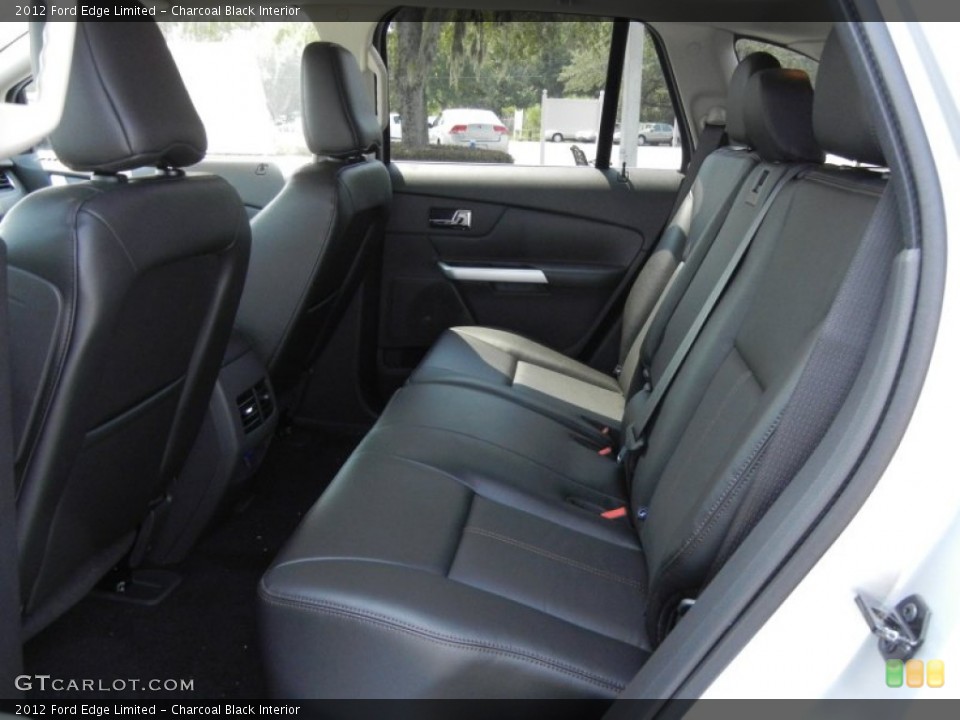 Charcoal Black Interior Photo for the 2012 Ford Edge Limited #54170815