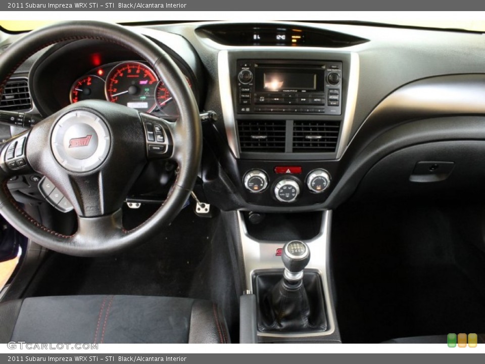 STI  Black/Alcantara Interior Dashboard for the 2011 Subaru Impreza WRX STi #54171148