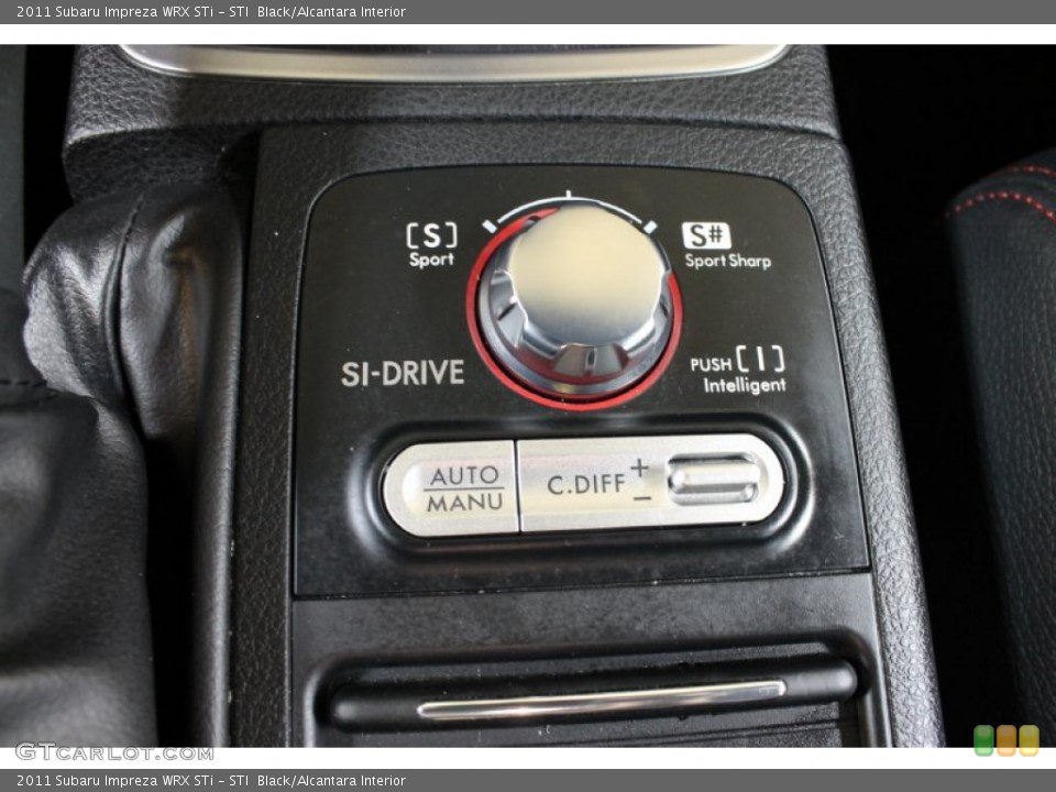 STI  Black/Alcantara Interior Controls for the 2011 Subaru Impreza WRX STi #54171157
