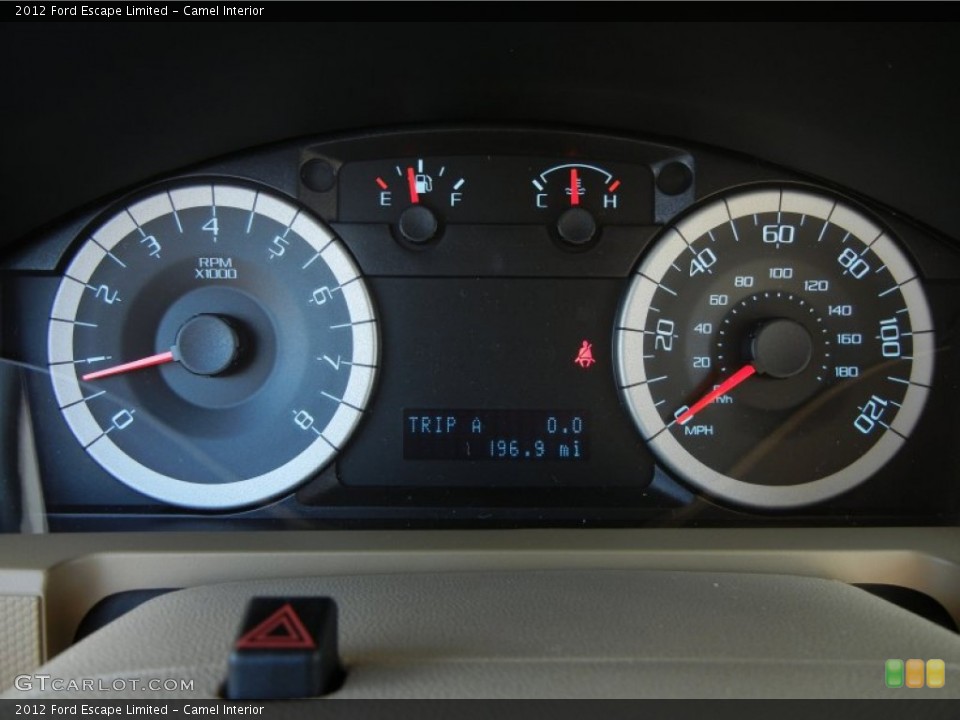 Camel Interior Gauges for the 2012 Ford Escape Limited #54171169