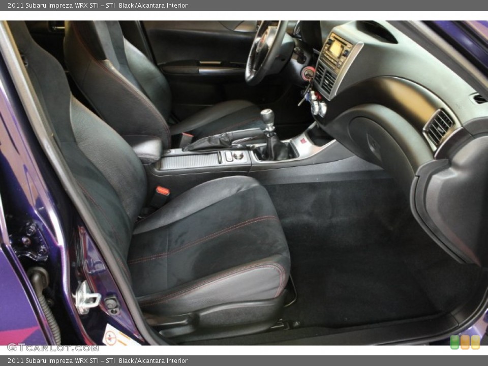 STI  Black/Alcantara Interior Photo for the 2011 Subaru Impreza WRX STi #54171220