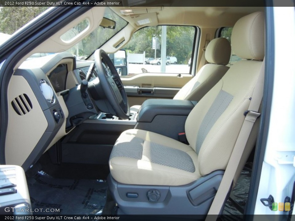 Adobe Interior Photo for the 2012 Ford F250 Super Duty XLT Crew Cab 4x4 #54171367