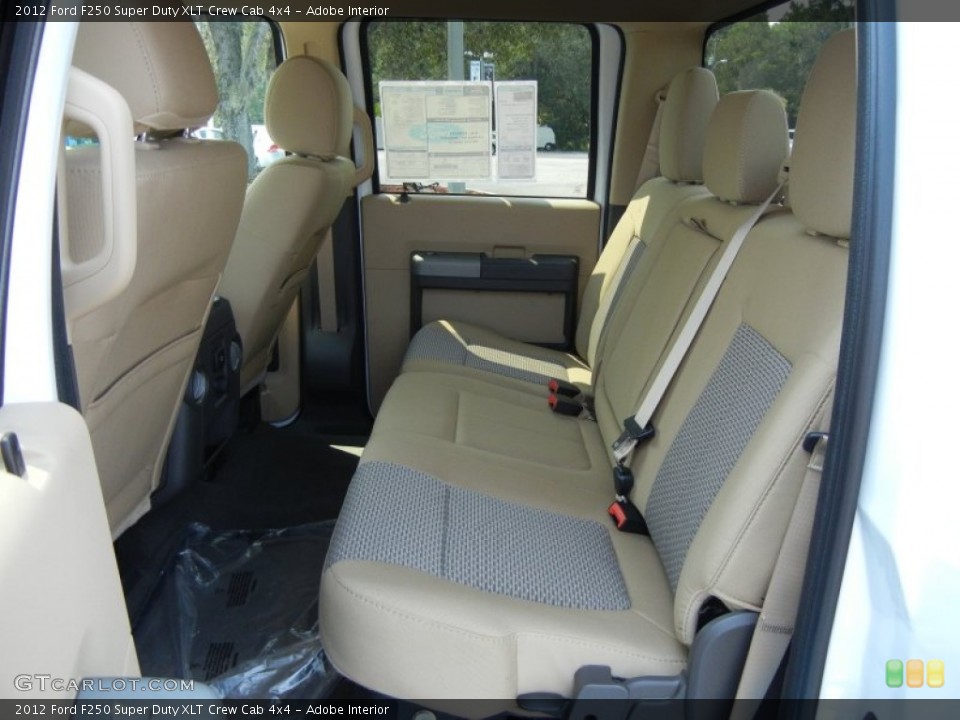 Adobe Interior Photo for the 2012 Ford F250 Super Duty XLT Crew Cab 4x4 #54171373