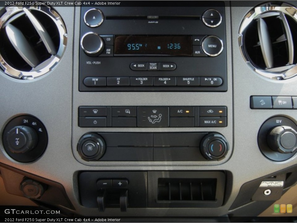 Adobe Interior Controls for the 2012 Ford F250 Super Duty XLT Crew Cab 4x4 #54171396
