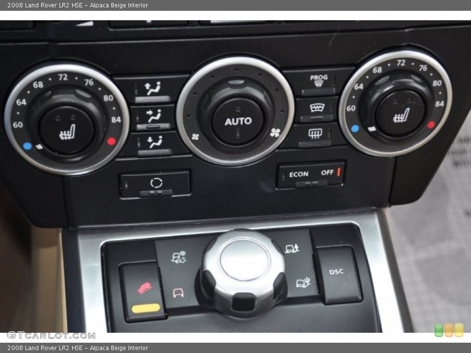 Alpaca Beige Interior Controls for the 2008 Land Rover LR2 HSE #54172894