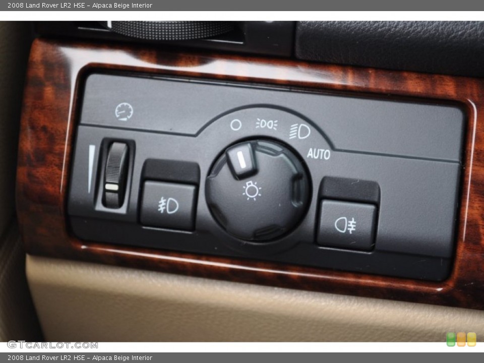 Alpaca Beige Interior Controls for the 2008 Land Rover LR2 HSE #54172921