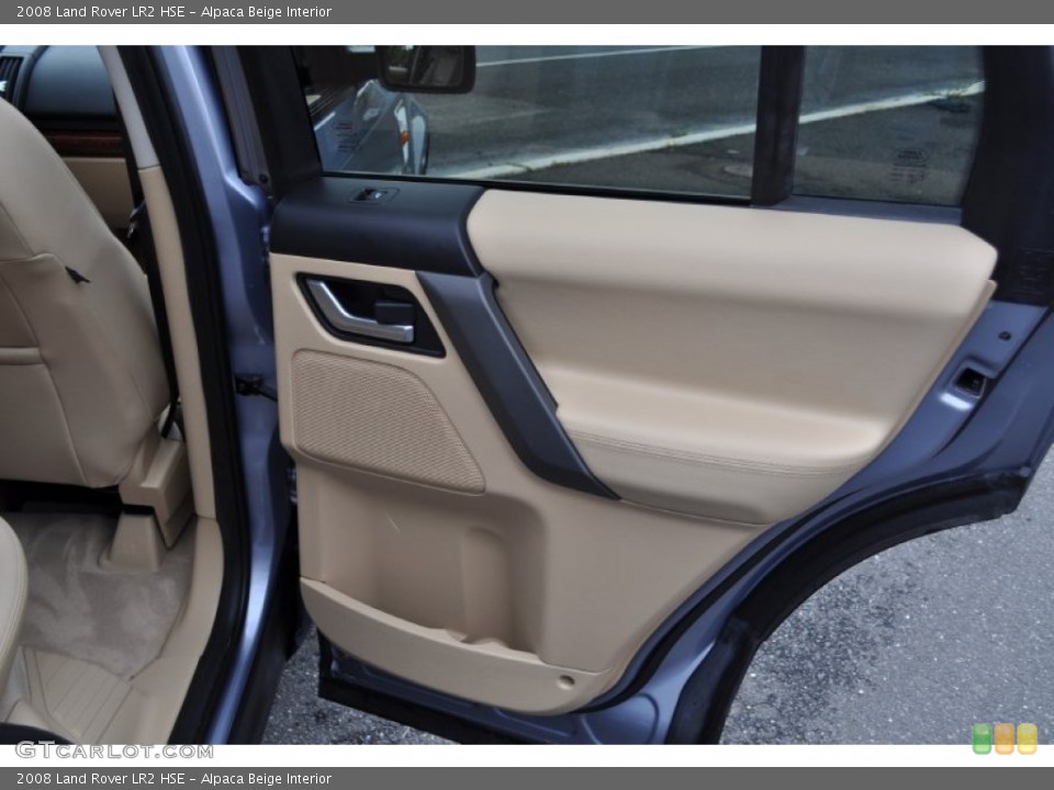 Alpaca Beige Interior Door Panel for the 2008 Land Rover LR2 HSE #54172963