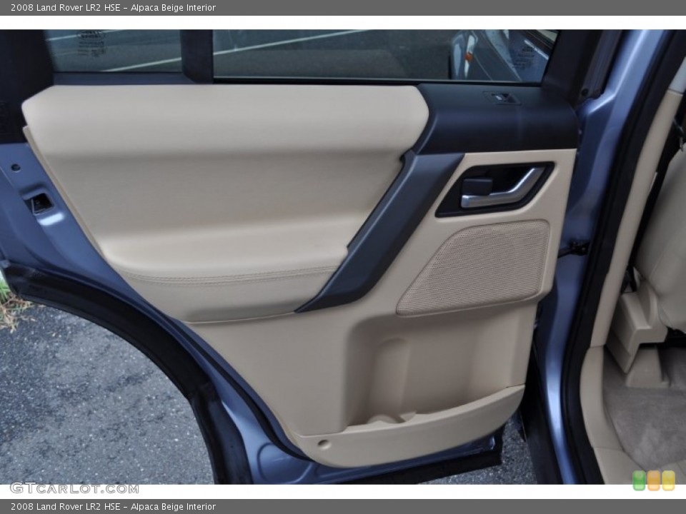 Alpaca Beige Interior Door Panel for the 2008 Land Rover LR2 HSE #54172990