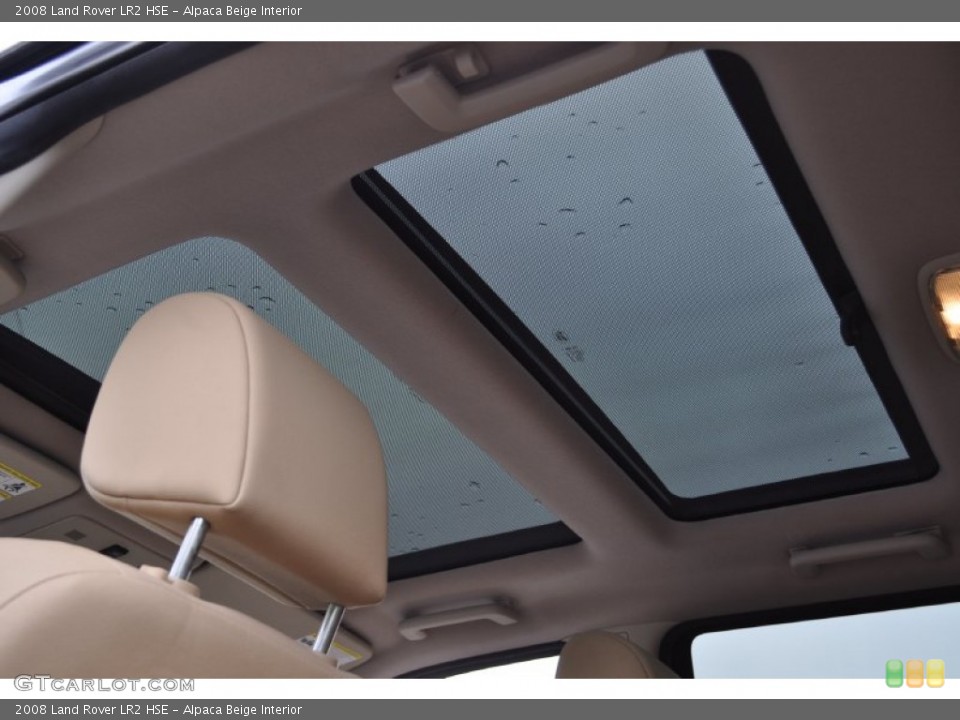 Alpaca Beige Interior Sunroof for the 2008 Land Rover LR2 HSE #54172996
