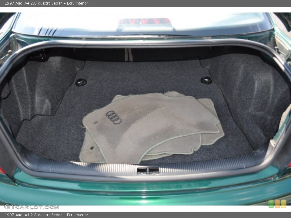 Ecru Interior Trunk for the 1997 Audi A4 2.8 quattro Sedan #54173734