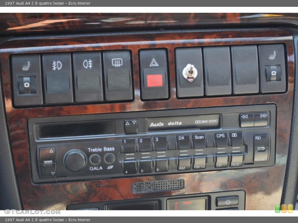 Ecru Interior Controls for the 1997 Audi A4 2.8 quattro Sedan #54173779