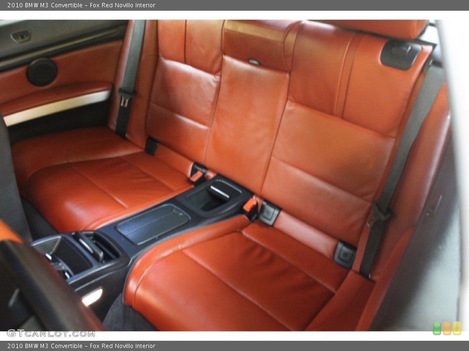 Fox Red Novillo Interior Photo for the 2010 BMW M3 Convertible #54173850