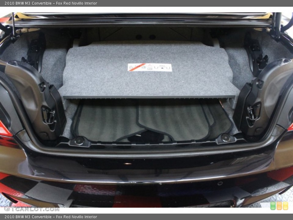 Fox Red Novillo Interior Trunk for the 2010 BMW M3 Convertible #54173857