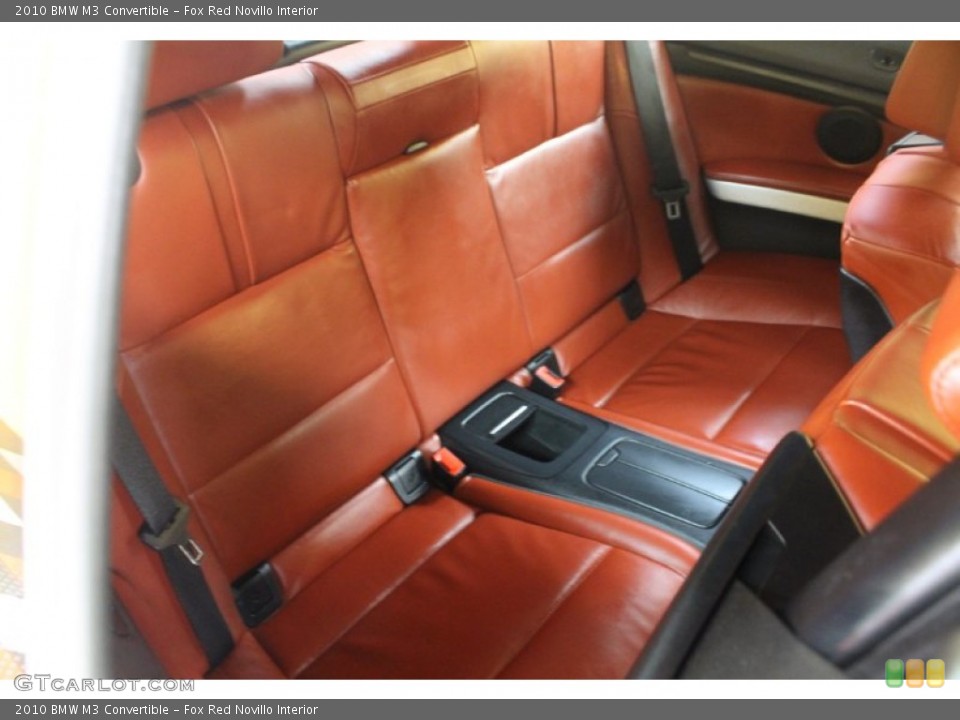 Fox Red Novillo Interior Photo for the 2010 BMW M3 Convertible #54173866