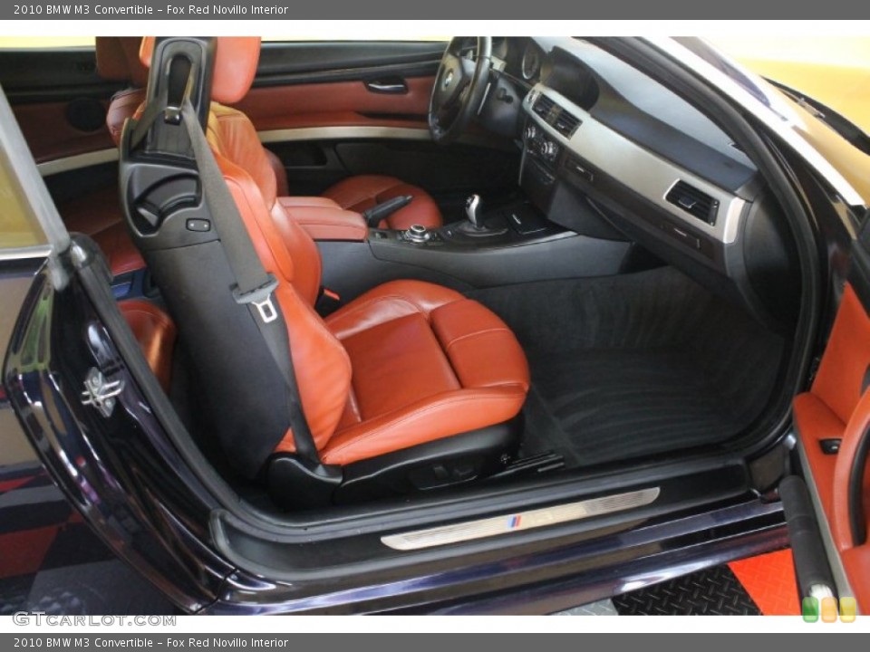 Fox Red Novillo Interior Photo for the 2010 BMW M3 Convertible #54173875